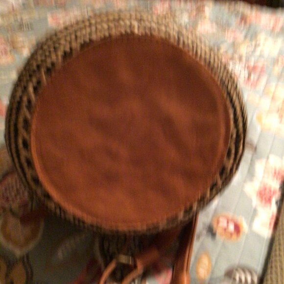 The Winding Road Borneo Collection Large Rattan Sling Bag - Picture 5 of 7